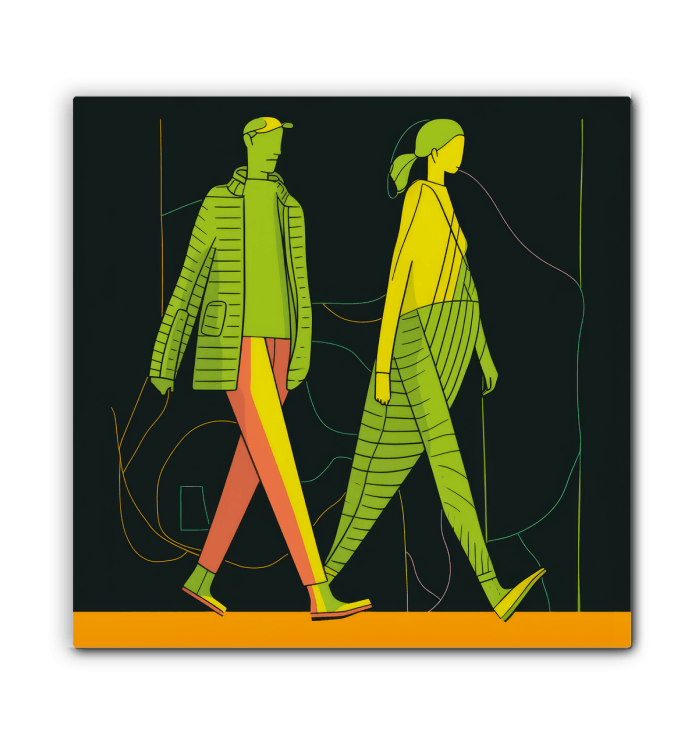 Elegance in Graffiti Art Canvas - Beyond T-shirts