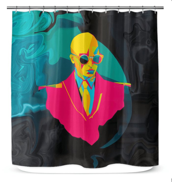 Runway Reflections Shower Curtain - Beyond T-shirts