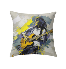 Ripple Effect Abstract Indoor Pillow