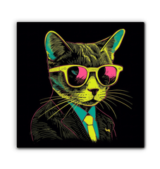Artistic Whiskers Canvas Art - Beyond T-shirts