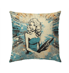 Surfing 1 18 Outdoor Pillow - Beyond T-shirts