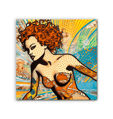 Close-up of Surfing 5 24 Canvas art texture