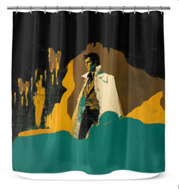 Bathe in Style: Music-Themed Bathroom Curtain - Beyond T-shirts