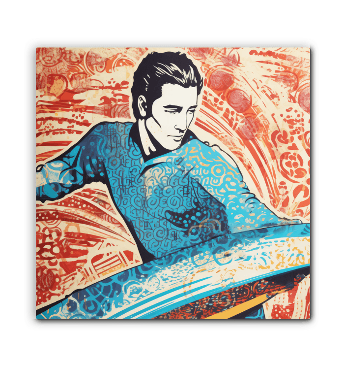 Ride the Waves Surfing Canvas Print - Beyond T-shirts