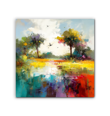 Canyon Adventure Landscape Canvas Print