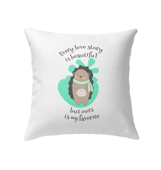 Every Love Story Is Beautiful  Indoor Pillow