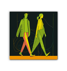 Elegance in Graffiti Art Canvas - Beyond T-shirts