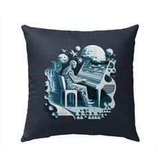Folk Fusion Outdoor Pillow