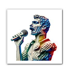 Rhythmic Radiance Wrapped Canvas