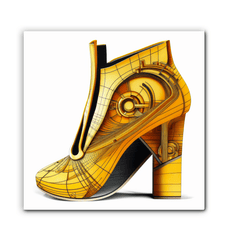 Imagining the Unseen - Futuristic Shoe Art - Beyond T-shirts