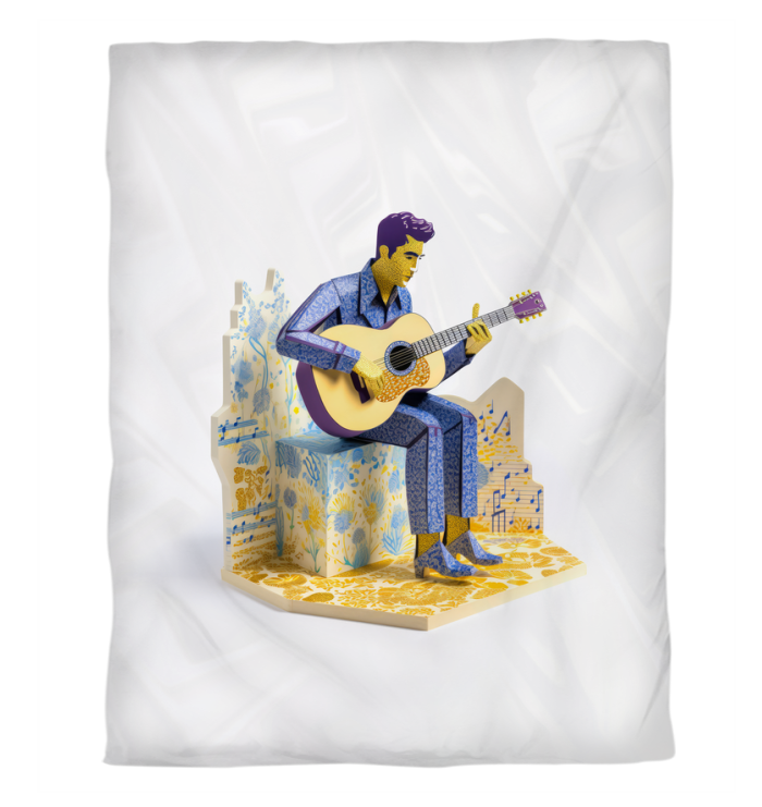 Artistic Paper Kirigami Duvet Cover - Celestial Theme