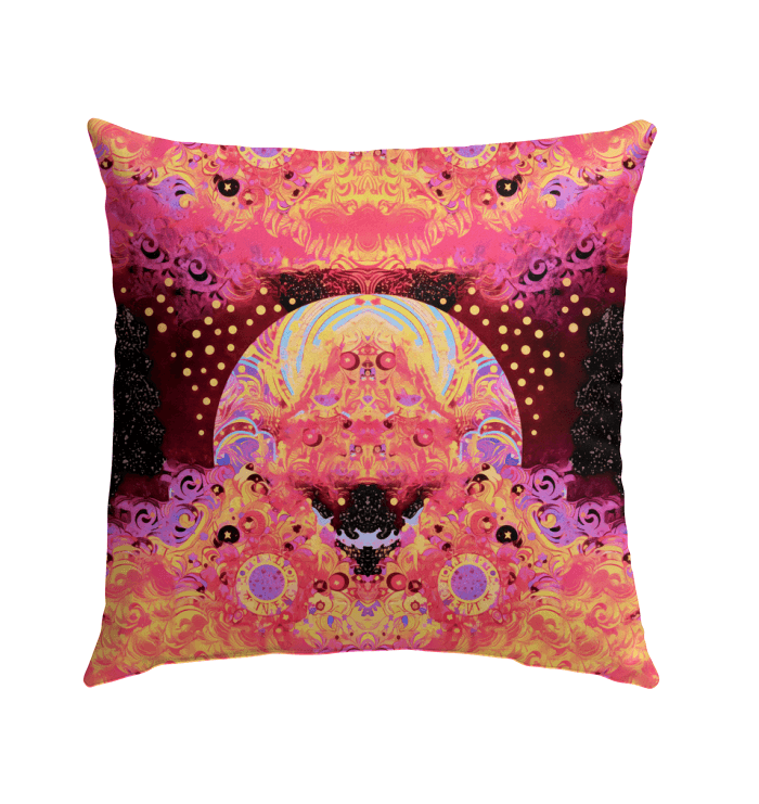 Surfing Enchantment Patio Pillow - Beyond T-shirts