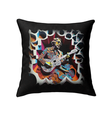 Vinyl Groove Indoor Pillow