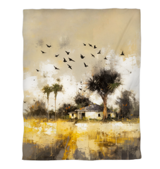 Coastal Horizon Duvet Cover