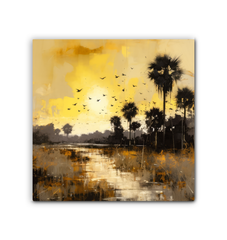 Mountain Bliss Wrapped Canvas
