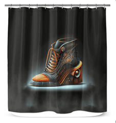 AeroStride Futuristic Shoe Curtain - Beyond T-shirts