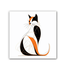 Graceful Cat Watercolor Dream Canvas - Beyond T-shirts