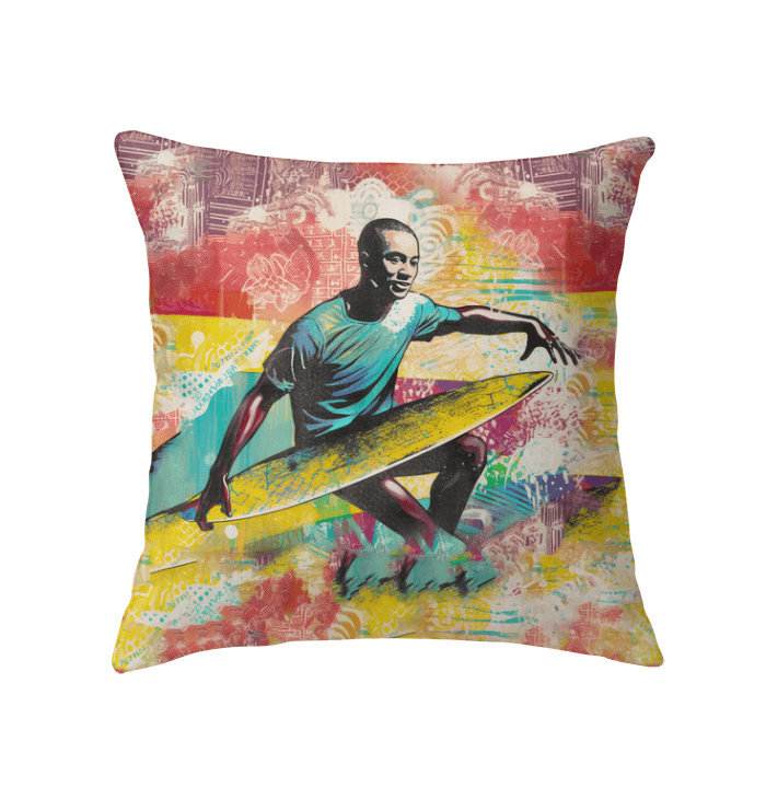 Surfing 1 45 Indoor Pillow - Beyond T-shirts