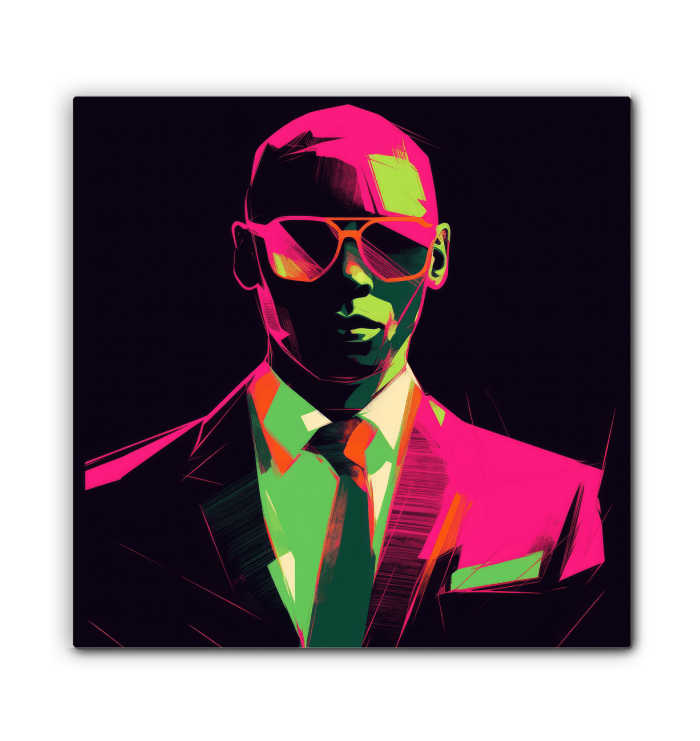Stylish Silhouettes Canvas Art - Beyond T-shirts