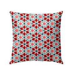 Enchanting Kaleidoscope Outdoor Pillow