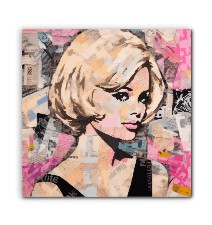 Melodic Mirage Wrapped Canvas Musical Illusion - Beyond T-shirts