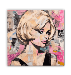 Melodic Mirage Wrapped Canvas Musical Illusion - Beyond T-shirts