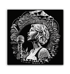 Indie Groove Wrapped Canvas