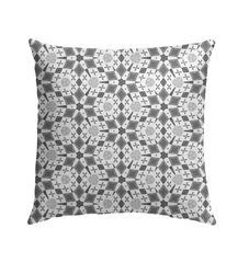 Oceanic Kaleidoscope Outdoor Pillow