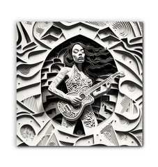 Bluegrass Roots Wrapped Canvas