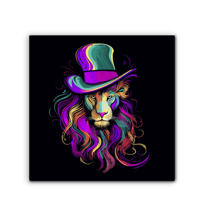 Wild Sovereign Canvas Print - Beyond T-shirts