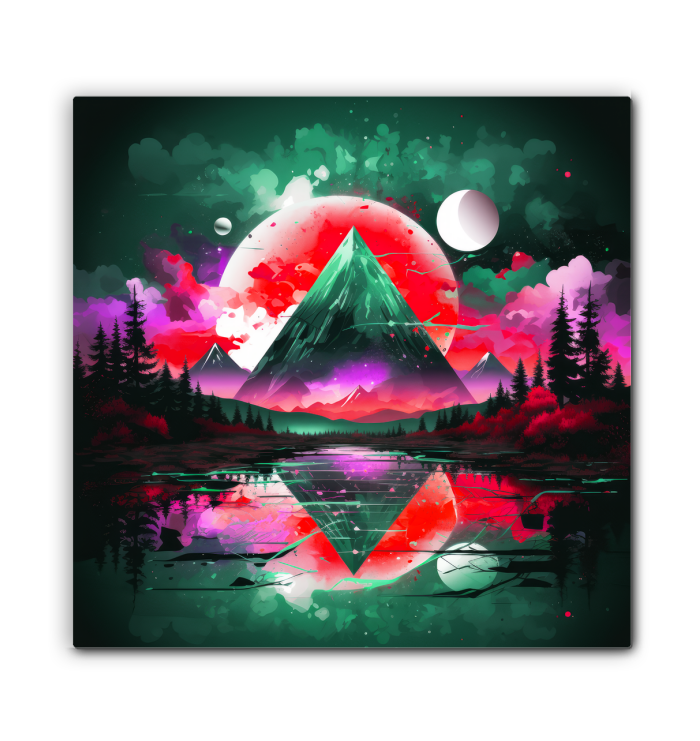 Enchanted Estuary Peaceful Landscape Canvas