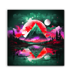 Enchanted Estuary Peaceful Landscape Canvas