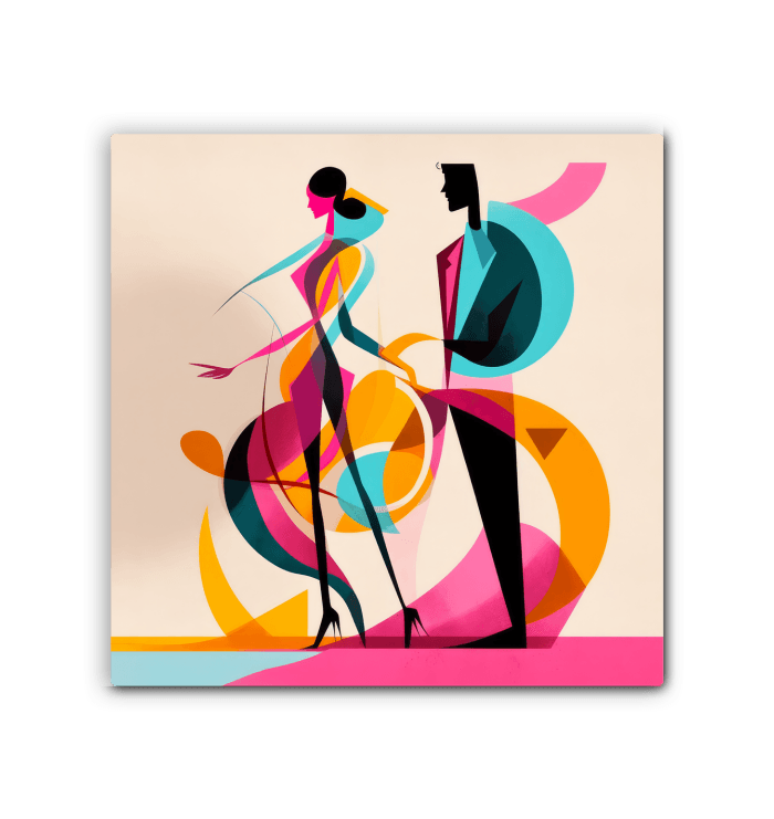 Elegance in Graffiti Fashion Canvas - Beyond T-shirts