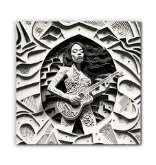Bluegrass Roots Wrapped Canvas