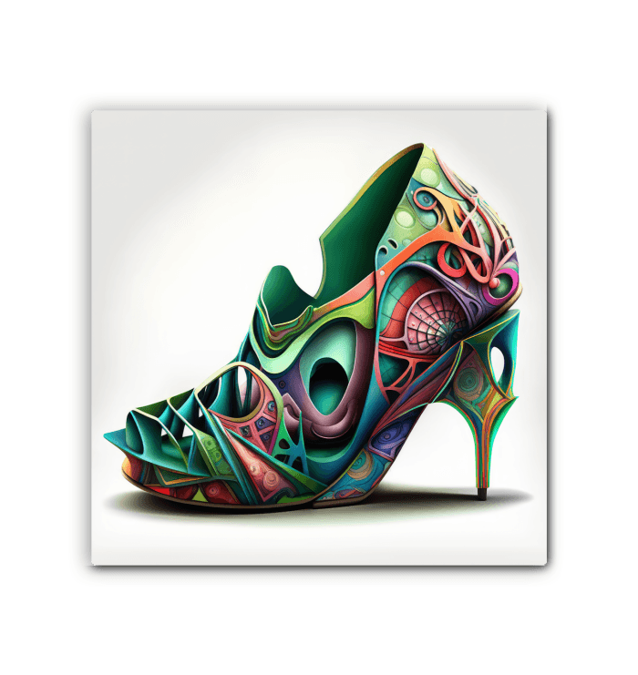 Footwear Unleashed - Futuristic Shoe Canvas - Beyond T-shirts