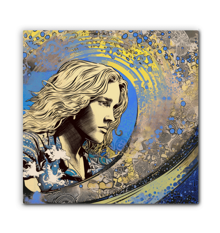 Oceanic Reflection Canvas Art - Beyond T-shirts