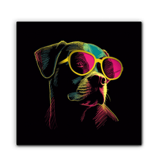 Adventurous Pooch Canvas Print - Beyond T-shirts