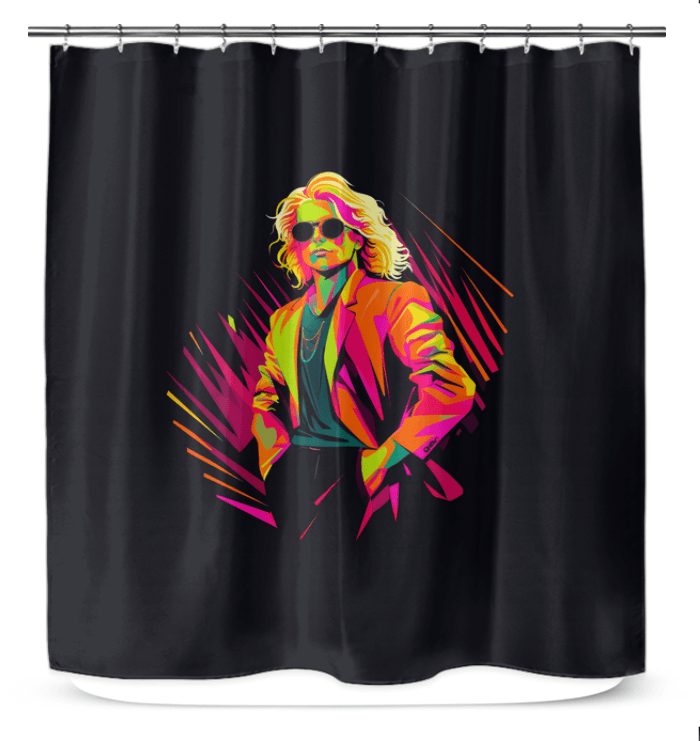 Avant-Garde Expression Bath Screen - Beyond T-shirts