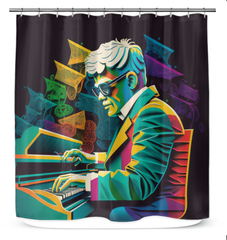 Bluegrass Breeze Shower Curtain