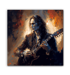 Rock 'n' Roll Guitar Legend Canvas - Beyond T-shirts