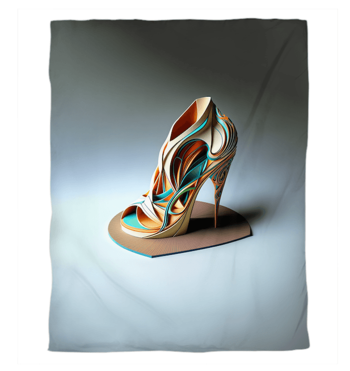 Futuristic Shoe Dreams Bedding Haven - Beyond T-shirts