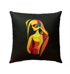 Haute Couture Outdoor Accent Pillow - Beyond T-shirts