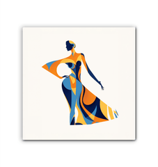 Stylish Silhouettes Canvas Art - Beyond T-shirts
