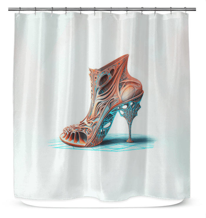 NebulaSole Futuristic Shoe Curtain - Beyond T-shirts