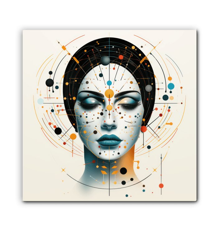 Abstract Visions of Women: Canvas Art - Beyond T-shirts