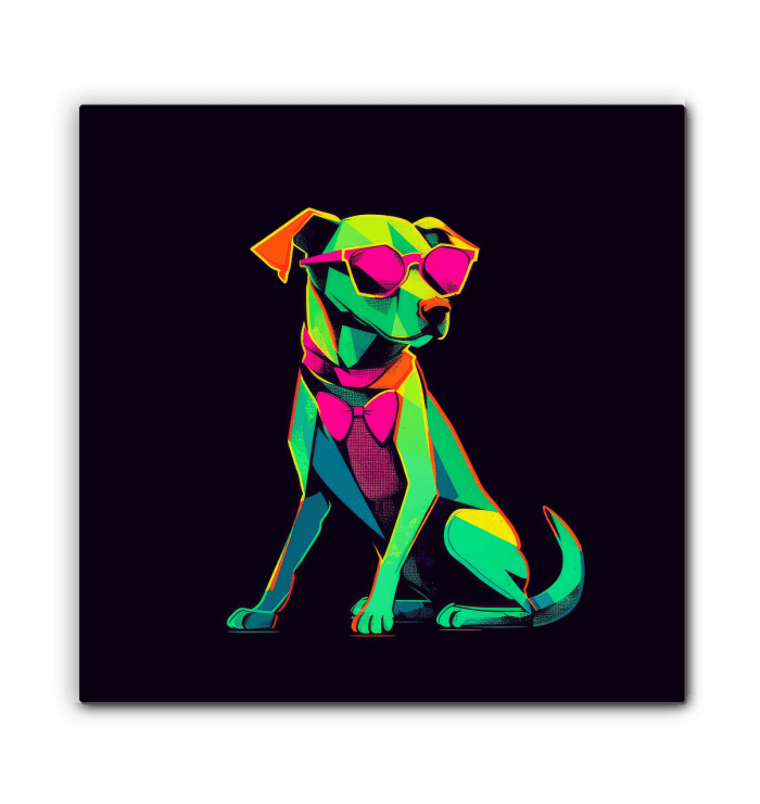 Pawfect Friendship Canvas Artwork - Beyond T-shirts