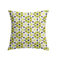 Radiant Kaleidoscope Decorative Pillow