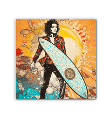 Close-up texture of Surfing 5 09 Canvas art