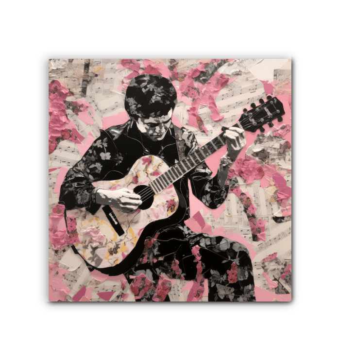 Harmonic Spectrum Wrapped Canvas Melodic Diversity - Beyond T-shirts