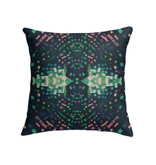 Decorative Pillow Featuring Peaceful Cloud Pattern